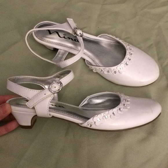 nina white dress shoes